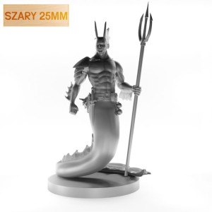 Figurka Rpg - Seria Potwory -  Strażnik Morzan - Szary 25 Mm