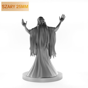 Figurka Rpg - Seria Potwory - Wiedźma Natury - Szary 25 Mm
