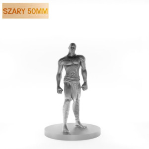 Figurka Rpg - Seria Potwory - Golem Z Ciał - Szary 50 Mm