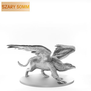 Figurka Rpg - Seria Potwory - Gryf - Szary 50 Mm