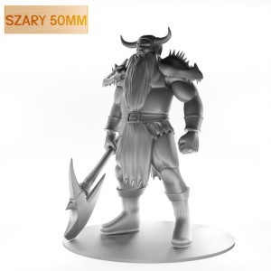 Figurka Rpg - Seria Potwory - Gigant Lodowy A - Szary 50 Mm