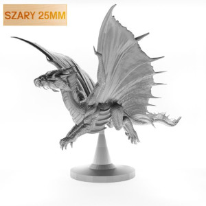 Figurka Rpg - Seria Potwory - Smoczątko Metaliczne Złote B - Szary 25 Mm