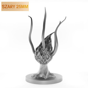 Figurka Rpg - Seria Potwory - Fioletowy Grzyb - Szary 25 Mm
