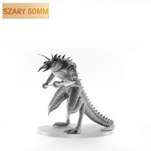 Figurka Rpg - Seria Potwory - Lodowy Diabeł - Szary 50 Mm