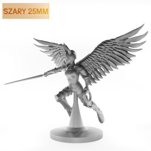 Figurka Rpg - Seria Potwory - Erynia B - Szary 25 Mm