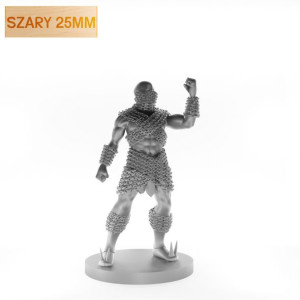 Figurka Rpg - Seria Potwory - Łańcuchowy Diabeł - Szary 25 Mm