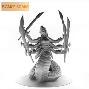 Figurka Rpg - Seria Potwory - Demon Maralith - Szary 50 Mm
