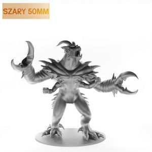 Figurka Rpg - Seria Potwory - Demon Glabrezu - Szary 50 Mm