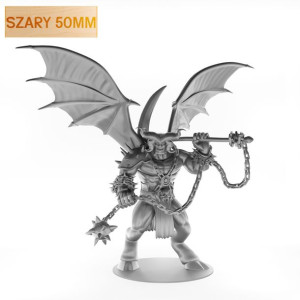 Figurka Rpg - Seria Potwory - Demon Balor - Szary 50 Mm