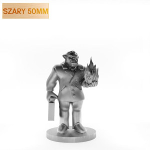 Figurka Rpg - Seria Humanoidy - Korpo Ork - Szary 50 Mm