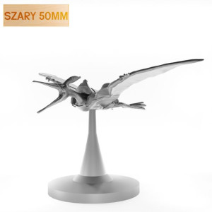 Figurka Rpg - Seria Potwory - Dinozaur Pteranodon Wierzchowiec Szary 50 Mm