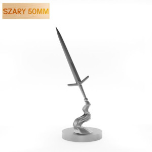 Figurka Rpg - Seria Potwory - Latający Miecz - Szary - 50 Mm