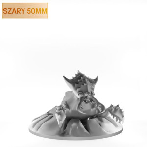 Figurka Rpg - Seria Potwory - Ankheg Podziemny - Szary - 50 Mm