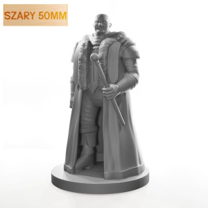 Figurka Rpg - Seria Humanoidy - Szlachcic - Szary 50 Mm