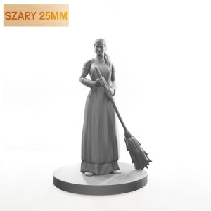 Figurka Rpg - Seria Humanoidy - Mieszkanka - Szary 25 Mm