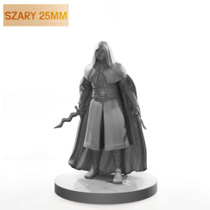 Figurka Rpg - Seria Humanoidy - Fanatyk - Szary 25 Mm