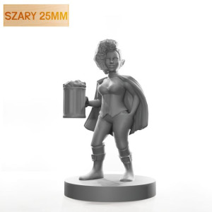 Figurka Rpg - Seria Humanoidy - Potrzymaj Mi Piwo - Szary 25 Mm