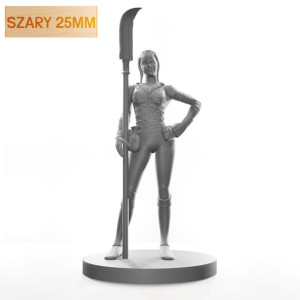 Figurka Rpg - Seria Humanoidy - Wiedźmiarka - Szary 25 Mm