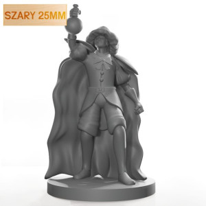 Figurka Rpg - Seria Humanoidy - Wielki Alchemik - Szary 25 Mm
