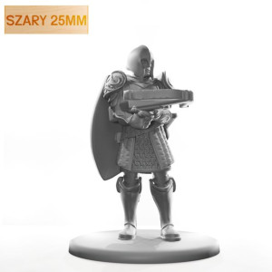Figurka Rpg - Seria Humanoidy - Kusznik - Szary 25 Mm