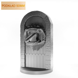 Figurka Rpg - Seria Potwory - Mimik Drzwi - Podkład 50 Mm