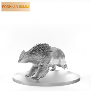 Figurka Rpg - Seria Potwory - Biegnący Sowodźwiedź E - Podkład 50 Mm