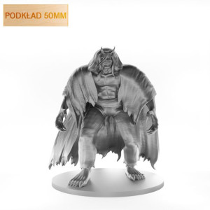 Figurka Rpg - Seria Potwory - Oni Mężczyzna - Podkład 50 Mm