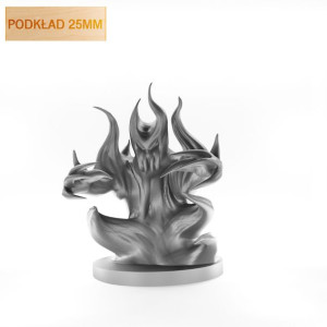 Figurka Rpg - Seria Potwory -  Niewidzialny Łowca - Podkład 25 Mm