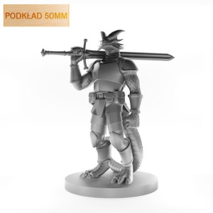 Figurka Rpg - Seria Potwory - Miedziany Półsmok - Podkład 50 Mm