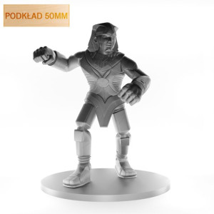 Figurka Rpg - Seria Potwory - Kamienny Golem - Podkład 50 Mm