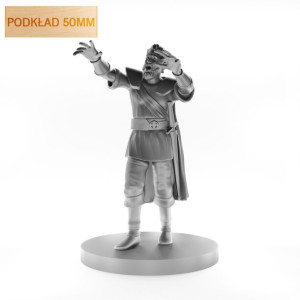 Figurka Rpg - Seria Potwory - Duch Mężczyzny - Podkład 50 Mm