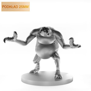 Figurka Rpg - Seria Potwory - Pajęczarz B - Podkład 25 Mm