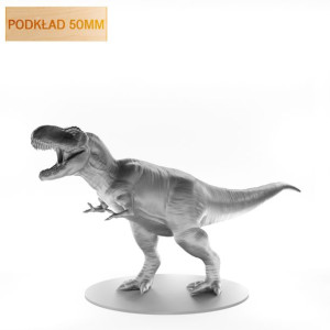 Figurka Rpg - Seria Potwory - Dinozaur Tyranozaur - Podkład 50 Mm
