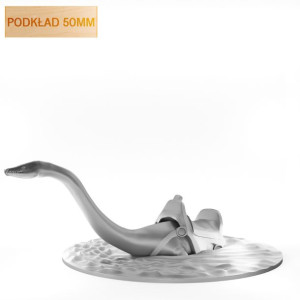 Figurka Rpg - Seria Potwory - Dinozaur Plezjozaur W Wodzie  - Podkład 50 Mm