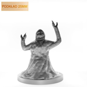Figurka Rpg - Seria Potwory - Lemur Diabeł - Podkład 25 Mm