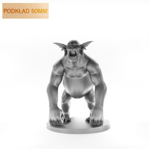 Figurka Rpg - Seria Potwory - Demon Dretch - Podkład 50 Mm