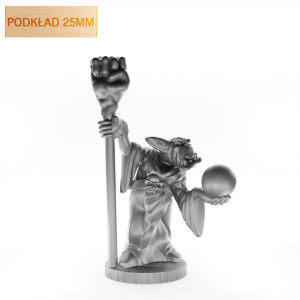 Figurka Rpg - Seria Humanoidy - Ork Szaman - Podkład 25 Mm