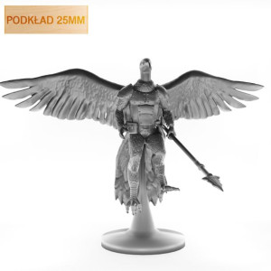 Figurka Rpg - Seria Humanoidy - Aarakocra Strażnik Sęp - Podkład 25 Mm