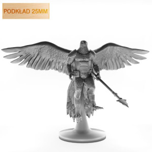 Figurka Rpg - Seria Humanoidy - Aarakocra Strażnik - Podkład 25 Mm