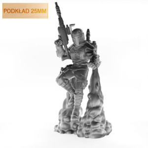 Figurka Rpg - Seria Humanoidy - Cobb Vanth Karabin - Podkład 25 Mm