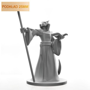 Figurka Rpg - Seria Humanoidy - Smoczy Mag - Podkład 25 Mm
