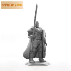 Figurka Rpg - Seria Humanoidy - Elitarny Strażnik A - Podkład 25 Mm