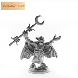 Figurka Rpg - Seria Humanoidy - Ork Zaklinacz - Pomalowany 50 Mm
