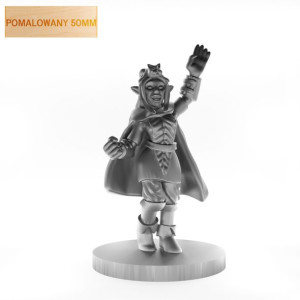 Figurka Rpg - Seria Humanoidy - Druidka Merilwen - Pomalowany 50 Mm