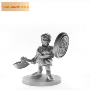 Figurka Rpg - Seria Humanoidy - Kleryk W Kimonie - Pomalowany 25 Mm