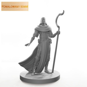 Figurka Rpg - Seria Humanoidy - Druid - Pomalowany 50 Mm