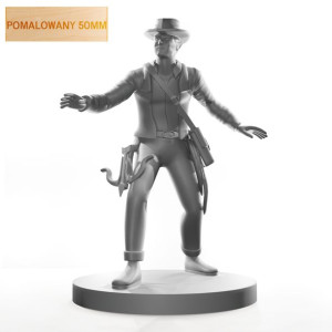 Figurka Rpg - Seria Humanoidy - Poszukiwacz Przygód - Pomalowany 50 Mm