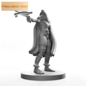 Figurka Rpg - Seria Humanoidy - Cichy Zabójca - Pomalowany 25 Mm