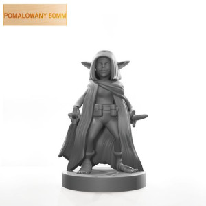 Figurka Rpg - Seria Humanoidy - Goblin Łotrzyk - Pomalowany 50 Mm