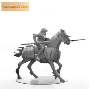 Figurka Rpg - Seria Humanoidy - Kawaleria - Pomalowany 25 Mm